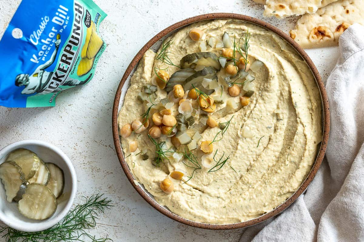 Dill Pickle Hummus