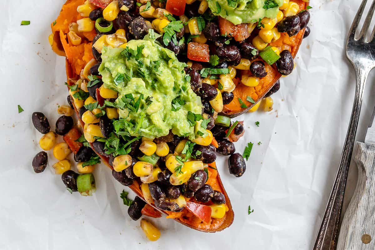 Stuffed Sweet Potatoes