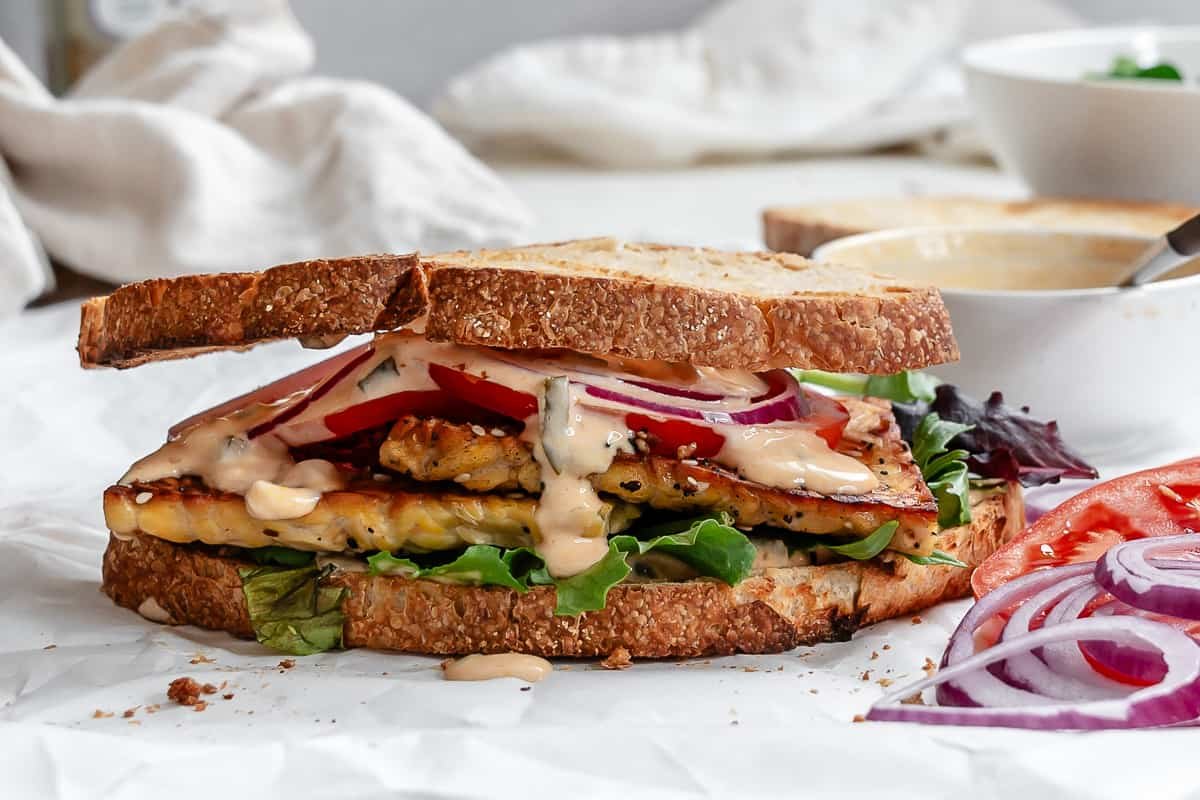 Tempeh Sandwich